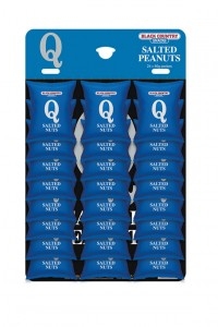 Nuts -  Card of Salted Peanuts 24 x 50g