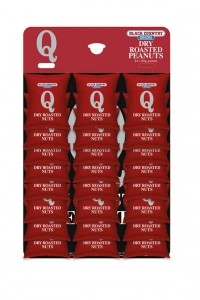 Nuts - Card of Dry Roasted Peanuts 24 x 50g