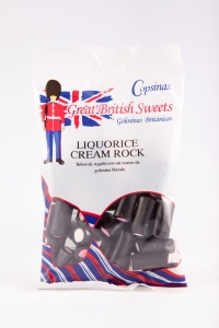 Liquorice Cream Rock 120g