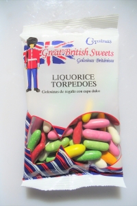 Liquorice Torpedoes 120g